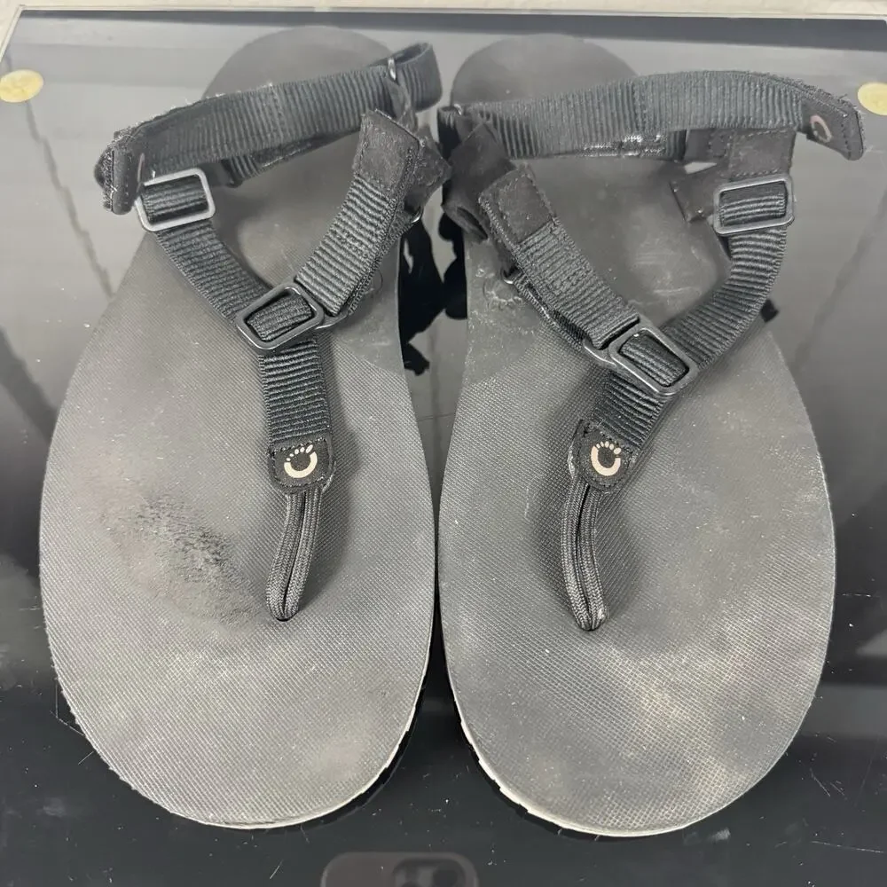 Black Men's Sport Strap Sandals
